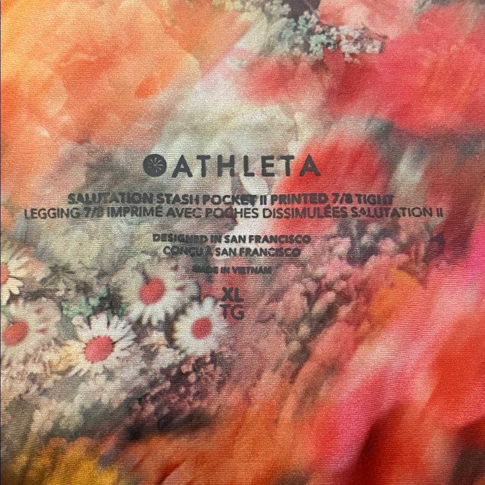Athleta Salutation Stash Pocket 7/8 Leggings - Picture 6 of 6